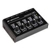 JB systems NANOMIX-4BT Compact 4 Channel Line Mixer and Interface with Bluetooth